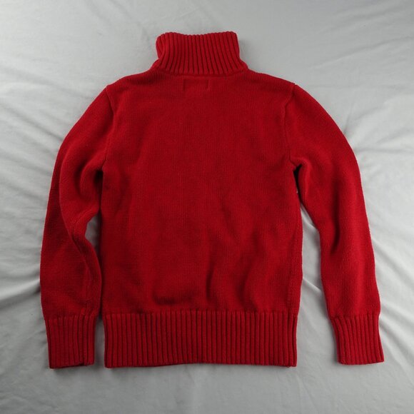 Chaps Boy Youth 1/4 Zip Sweater Size S (8) - Picture 2 of 7